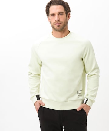 BRAX Sweatshirt 'Lennox' in Beige: predná strana