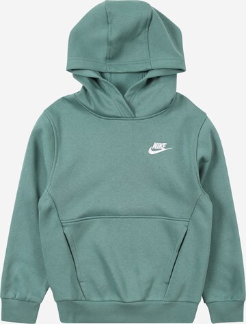 Nike Sportswear Sweatshirt 'CLUB FLC' i grön: framsida