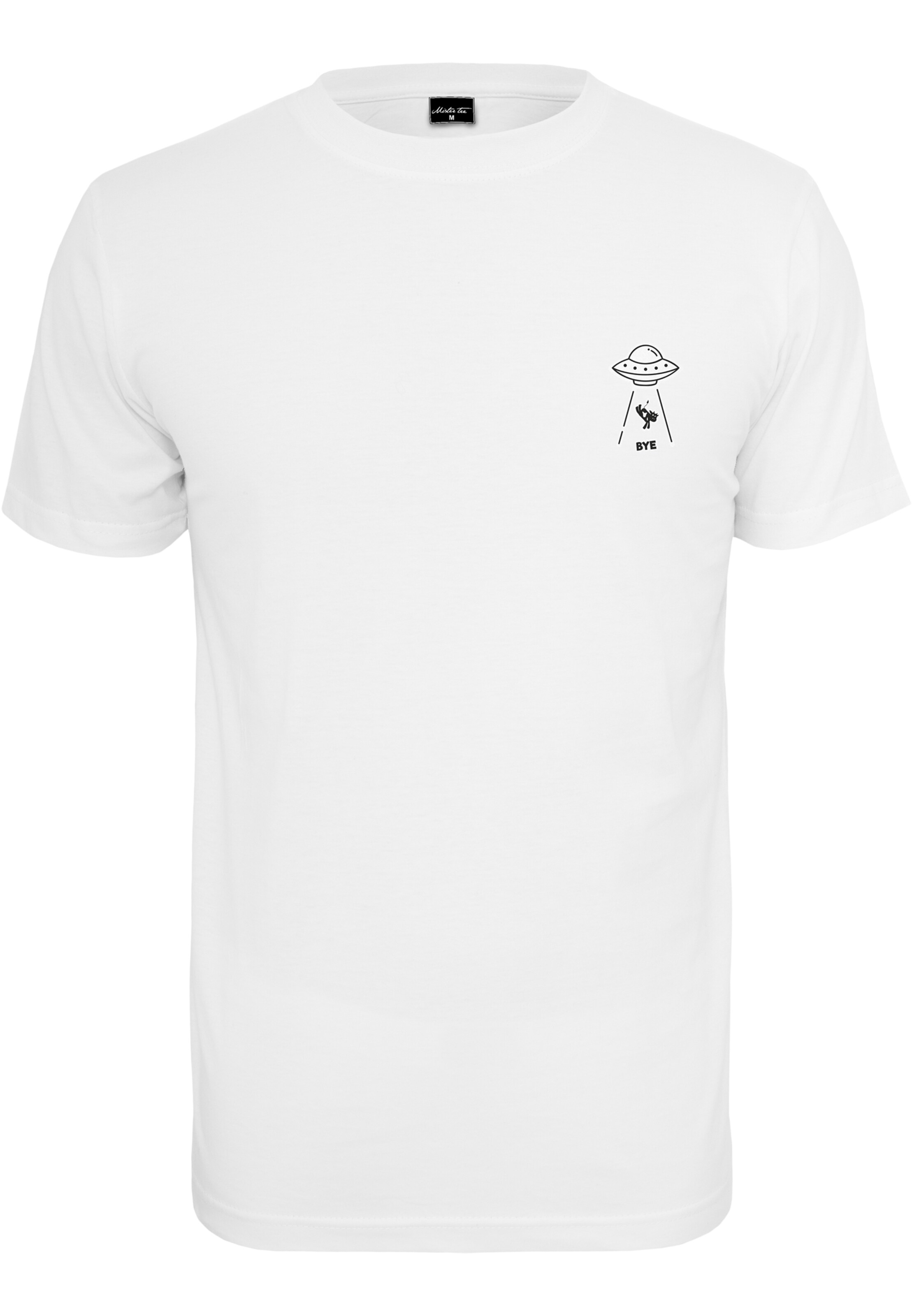 T-Shirt 'Ufo Drop' Mister Tee en blanc : devant