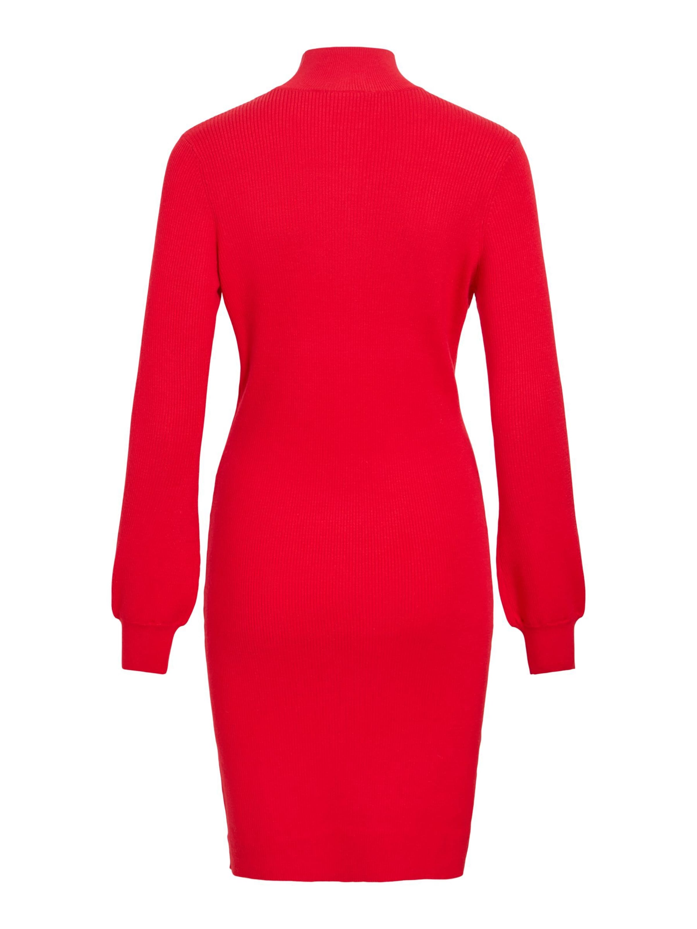 VILA Dress 'KALIA' in Red