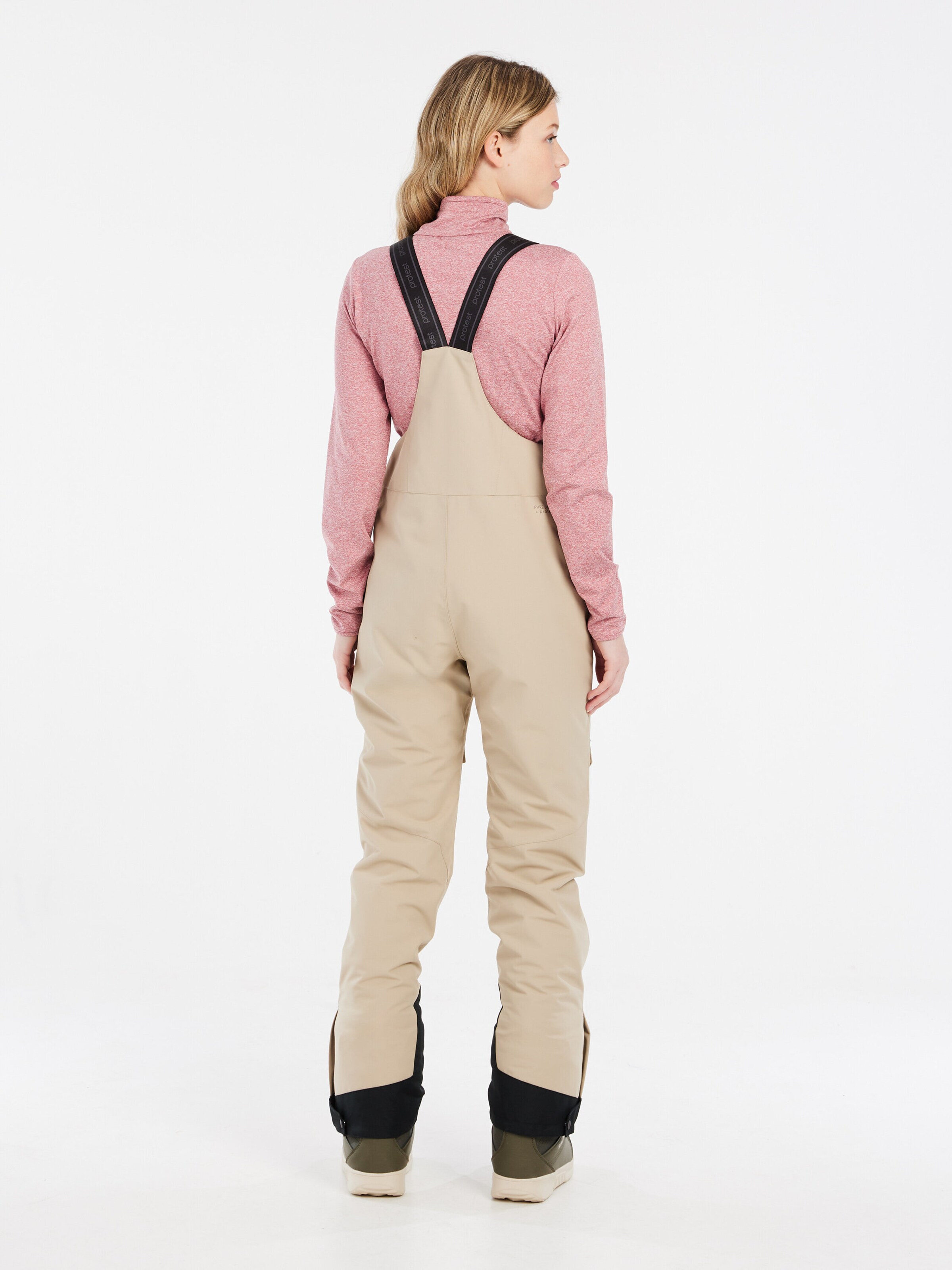 PROTEST Regular Workout Pants 'PRTNAVAZ' in Brown