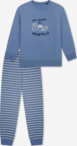 Pyjama ' Nightwear ' SCHIESSER en bleu : devant