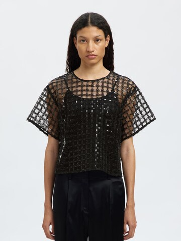 SELECTED Shirts i sort: forside