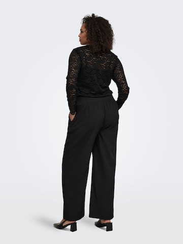 regular Pantaloni con pieghe 'VICTORIA' di ONLY Carmakoma in nero