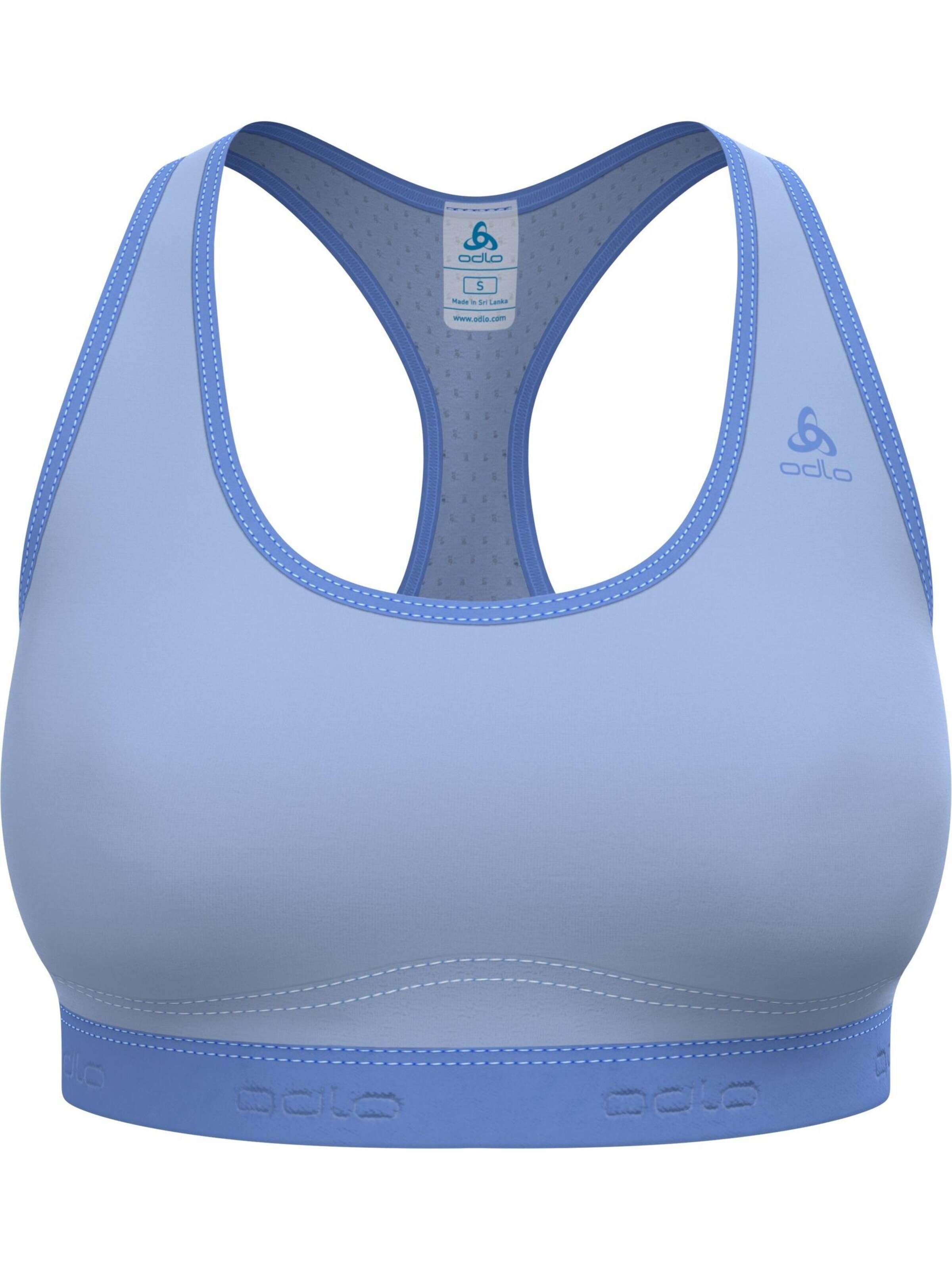 Soutien-gorge de sport 'ASCENT PW MEDIUM' ODLO en bleu : devant