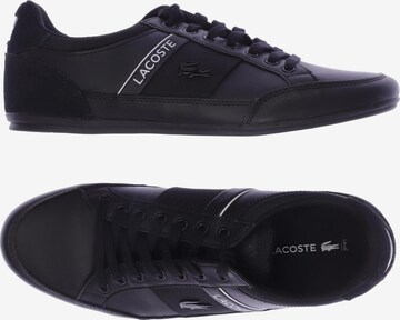 LACOSTE Sneakers & Trainers in 40 in Black: front