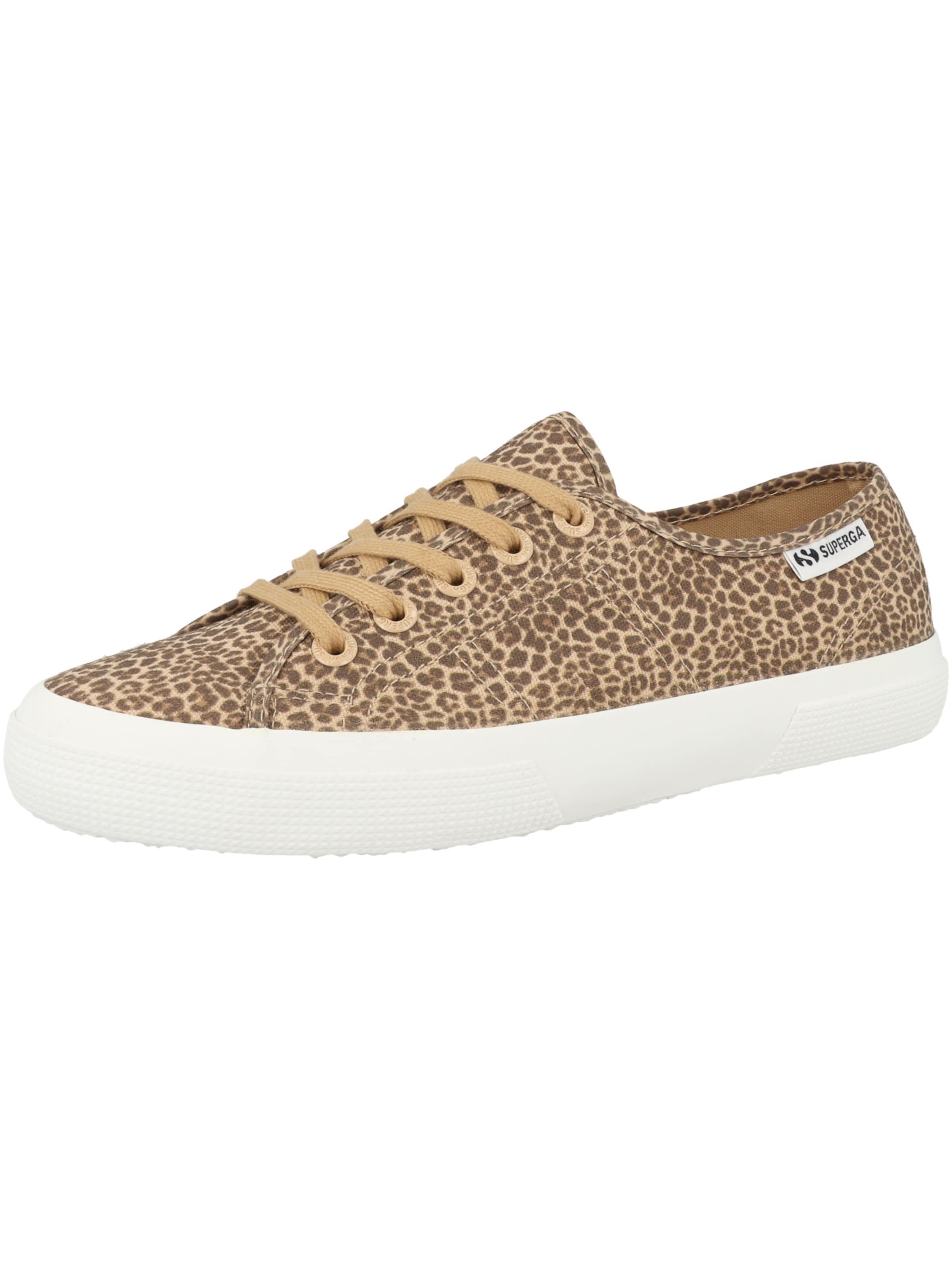 Sneaker bassa di SUPERGA in marrone: frontale