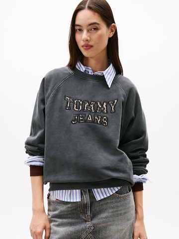 Tommy Jeans Μπλούζα φούτερ σε μαύρο: μπροστά