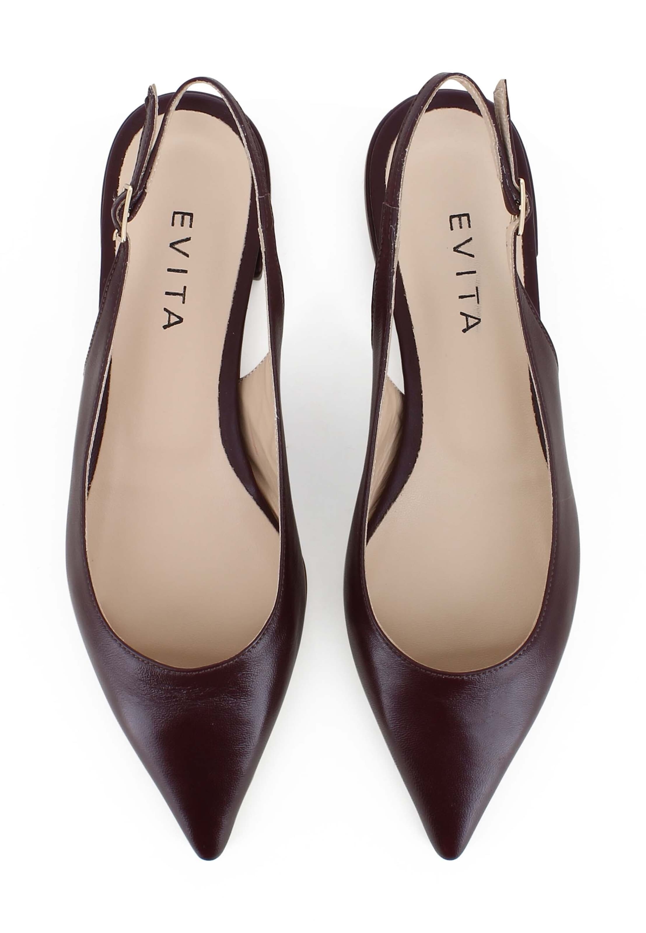 EVITA Slingpumps 'SONIA' in Rood