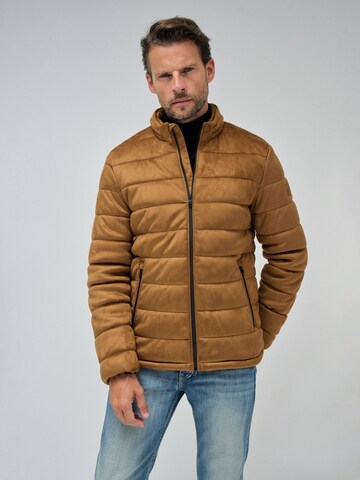 Salsa Jeans Winterjas in Bruin: voorkant