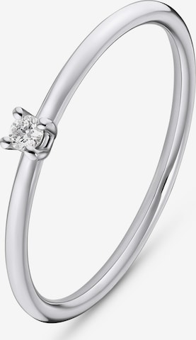CHRIST Ring in Silber: Vorderseite