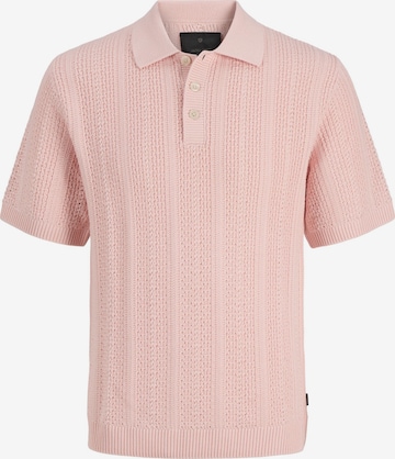 JACK & JONES Zakelijk overhemd 'JPRBLAWINSTON' in Roze: voorkant
