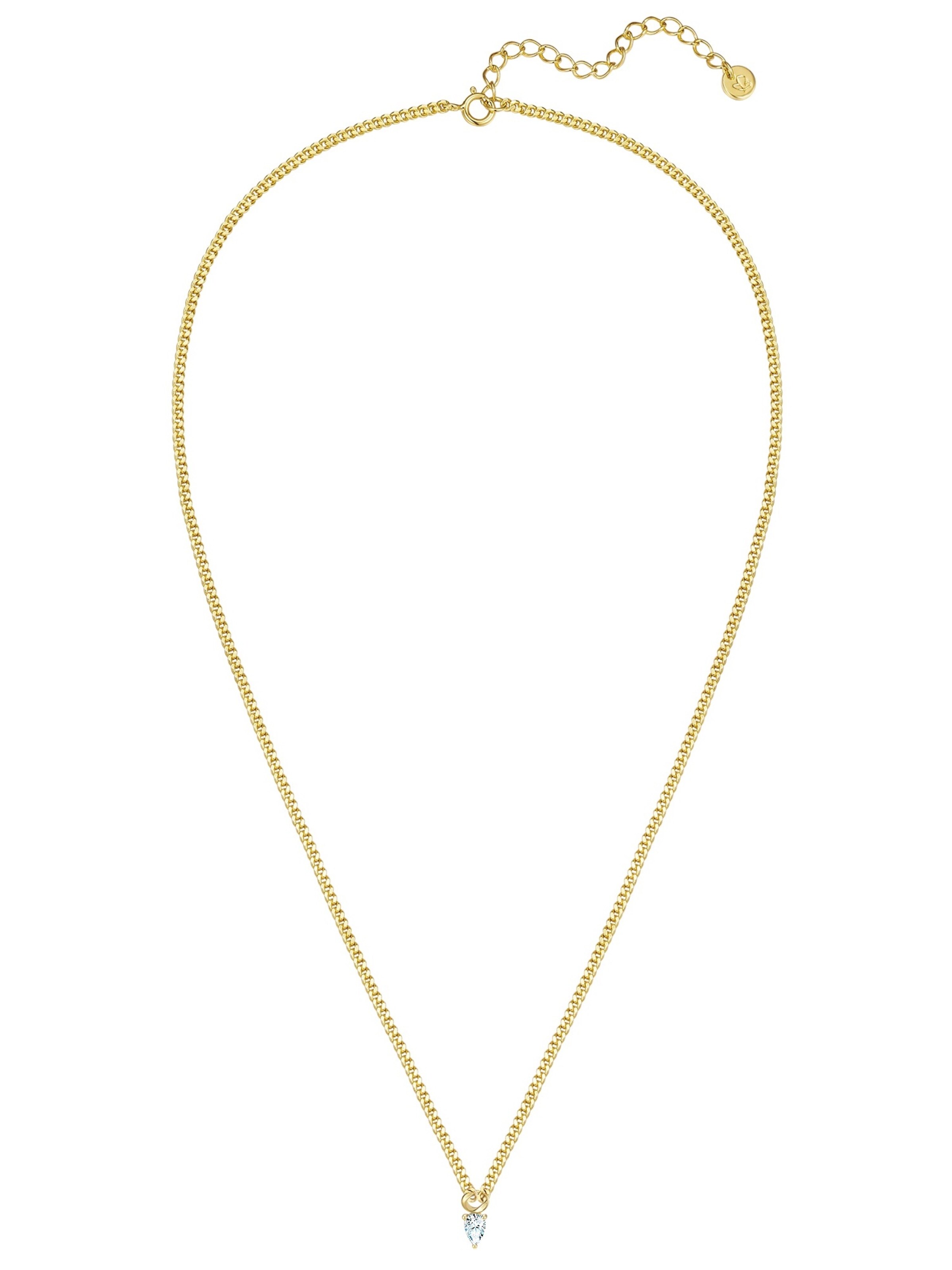 Glanzstücke München Ketting in Goud: voorkant