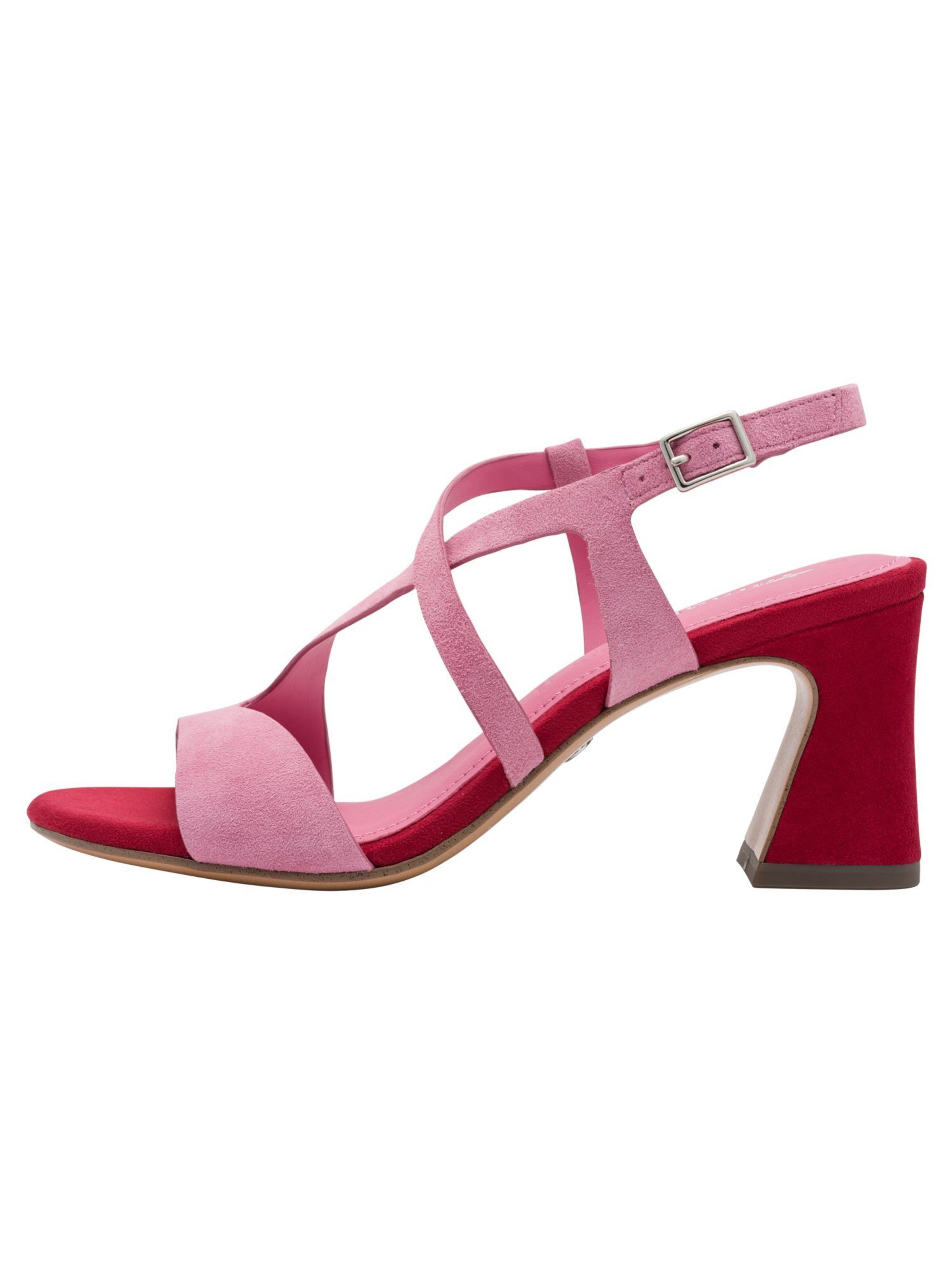 Tamaris Sandalen met riem in Roze