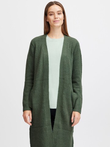 Cardigan 'Mirelle' b.young en vert : devant