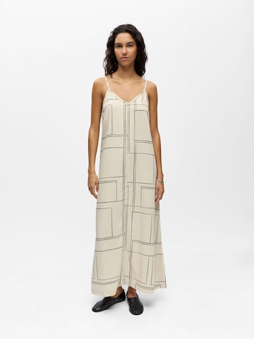 Robe d’été 'OBJFrame' OBJECT en gris : devant