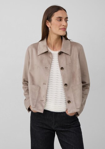 Veste mi-saison s.Oliver BLACK LABEL en marron : devant