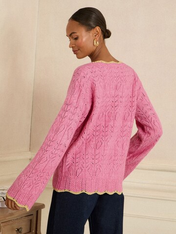 love & roses Trui in Roze