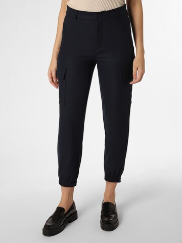 Marie Lund Cargohose in Blau: Vorderseite