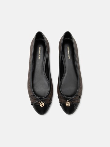 MICHAEL Michael Kors Ballerina 'PIPER' i brun