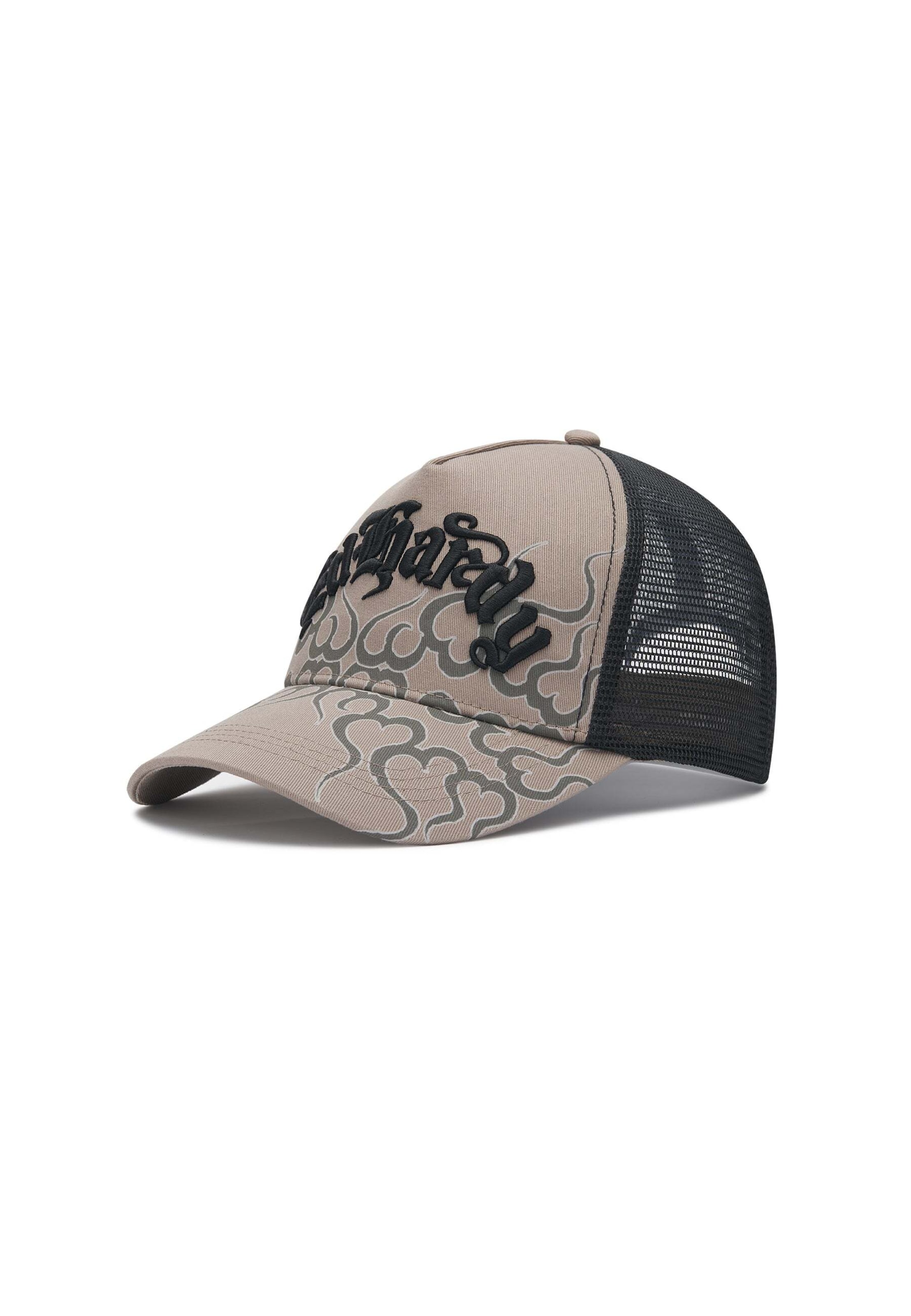 Ed Hardy Czapka z daszkiem w kolorze szary: przód