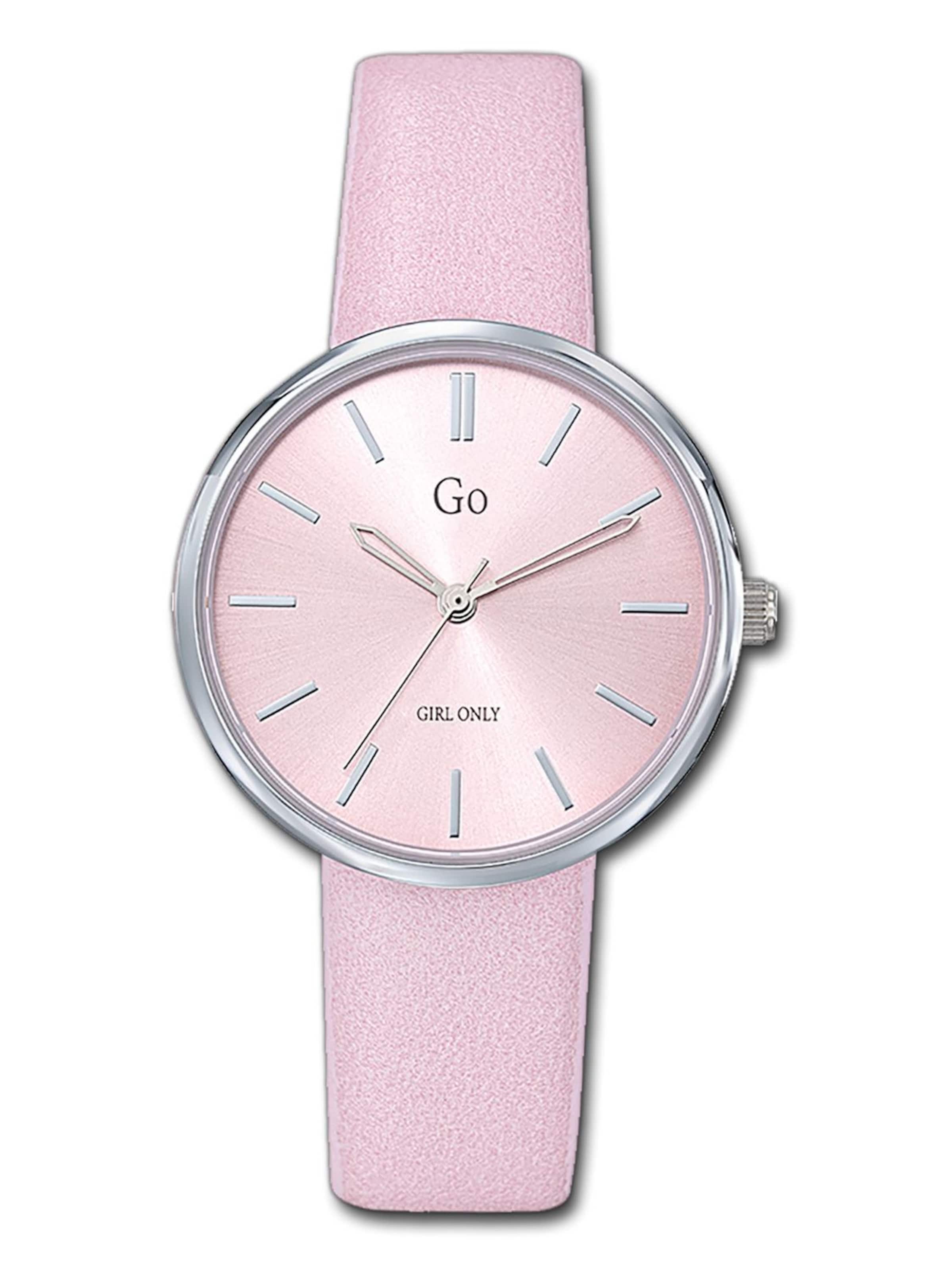 Orologio analogico di GO GirlOnly in argento: frontale