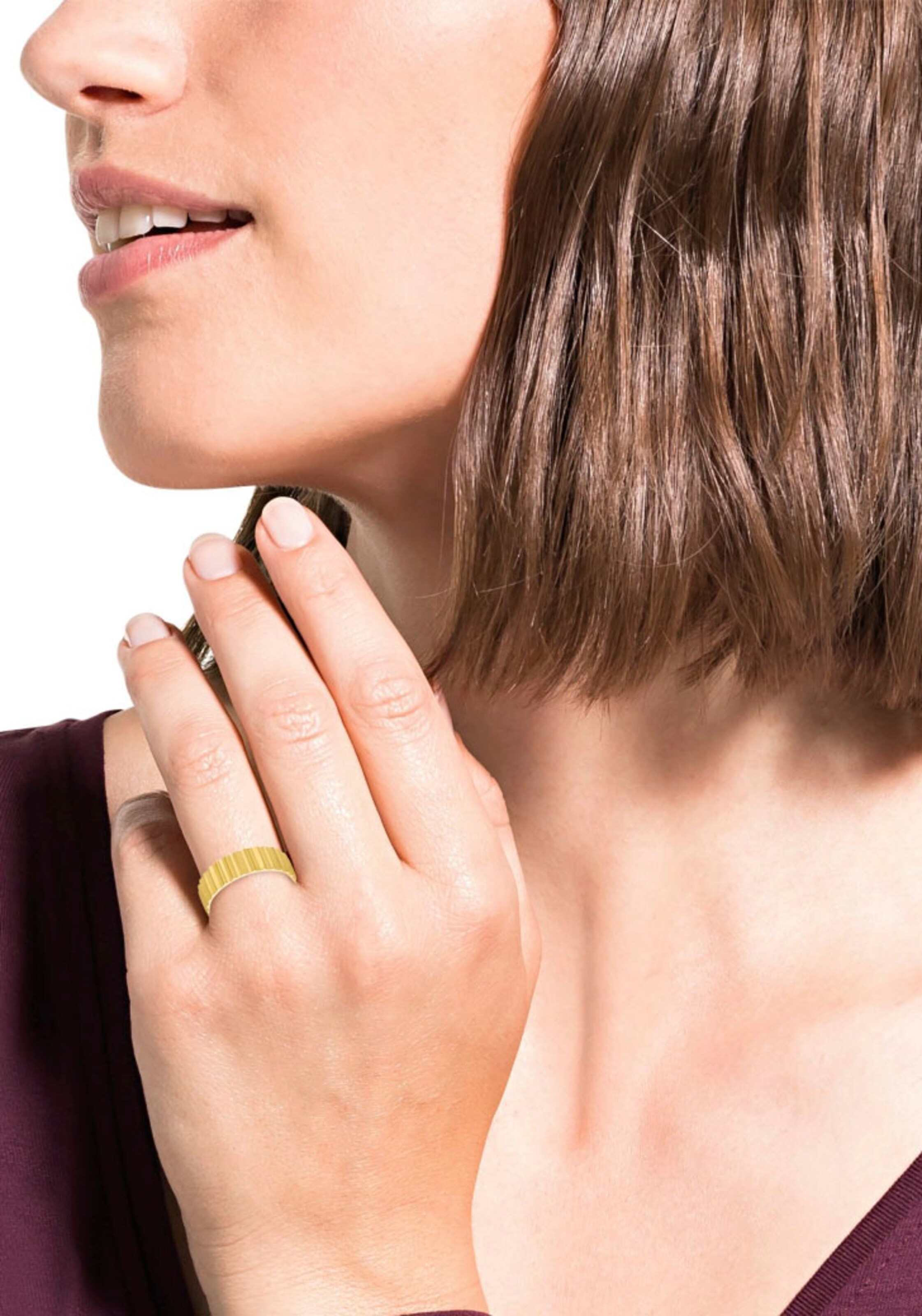 AMOR Ring in Gold: front