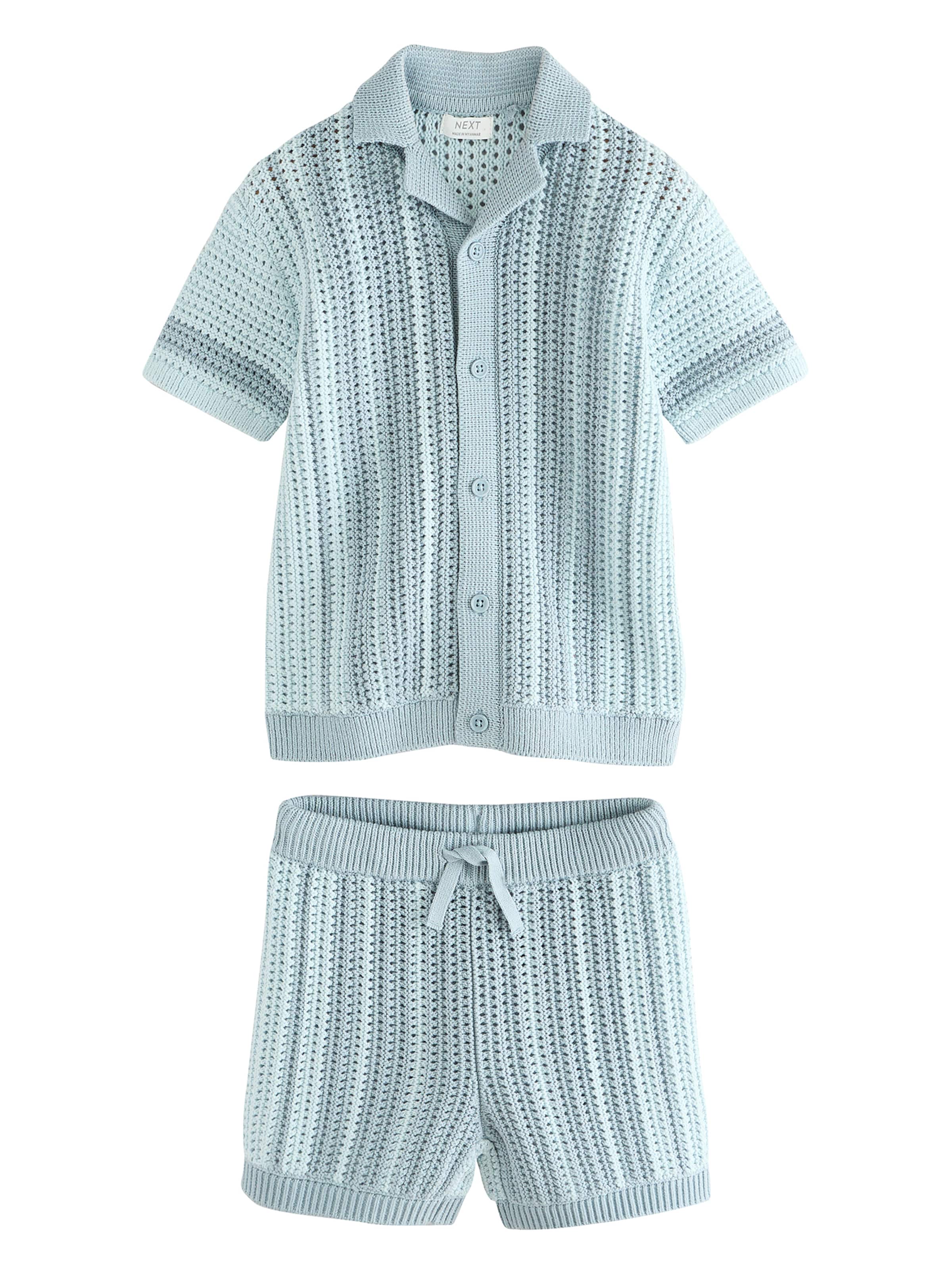 Next Komplet | modra barva: sprednja stran