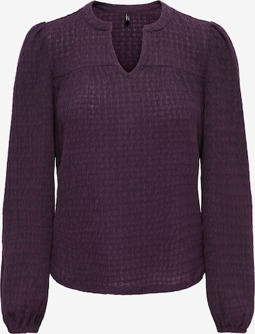 Camicia da donna 'ONLIlse' di ONLY in lilla: frontale