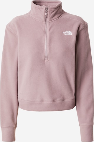 THE NORTH FACE Športen pulover '100 GLACIER' | roza barva: sprednja stran
