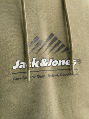 Sweat-shirt 'JCOLima' JACK & JONES en vert
