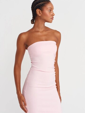 Dilvin - Vestido em rosa