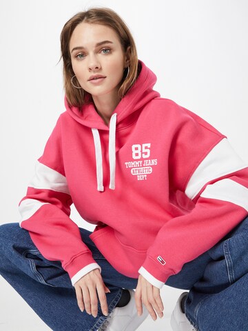 Sweat-shirt Tommy Jeans en rose