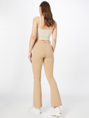 VERO MODA Flared Broek in Beige