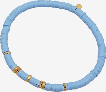ELLI Armband 'Heishi' in Blauw