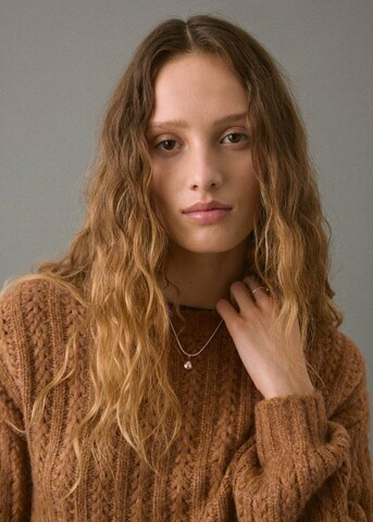 MANGO TEEN Sweater in Brown