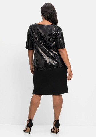 SHEEGO Kleid in Schwarz