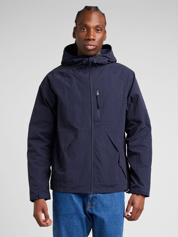 Wemoto Between-Season Jacket 'Lew' in Blue: front