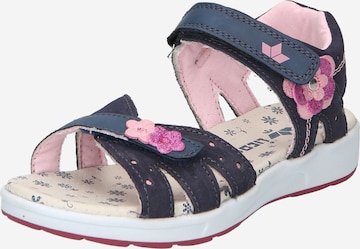 LICO Sandalen 'Cassandra' in Blauw: voorkant
