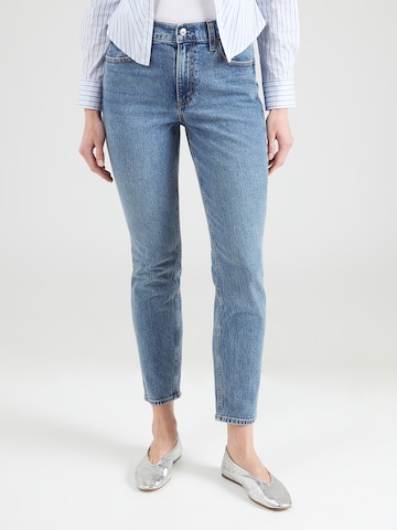 Abercrombie & Fitch - Slimfit Vaquero en azul: frente