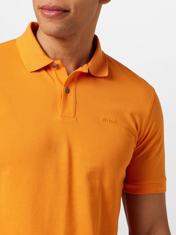 Tricou 'Pallas' de la BOSS pe portocaliu