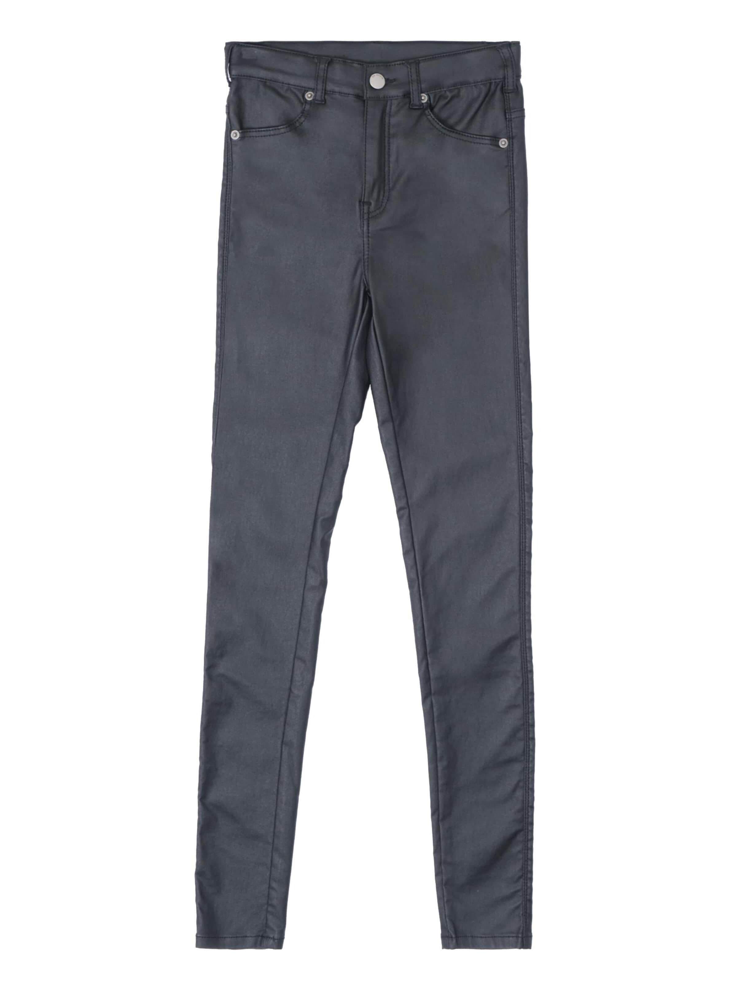 Dr. Denim Skinny Broek 'Moxy' in Zwart: voorkant