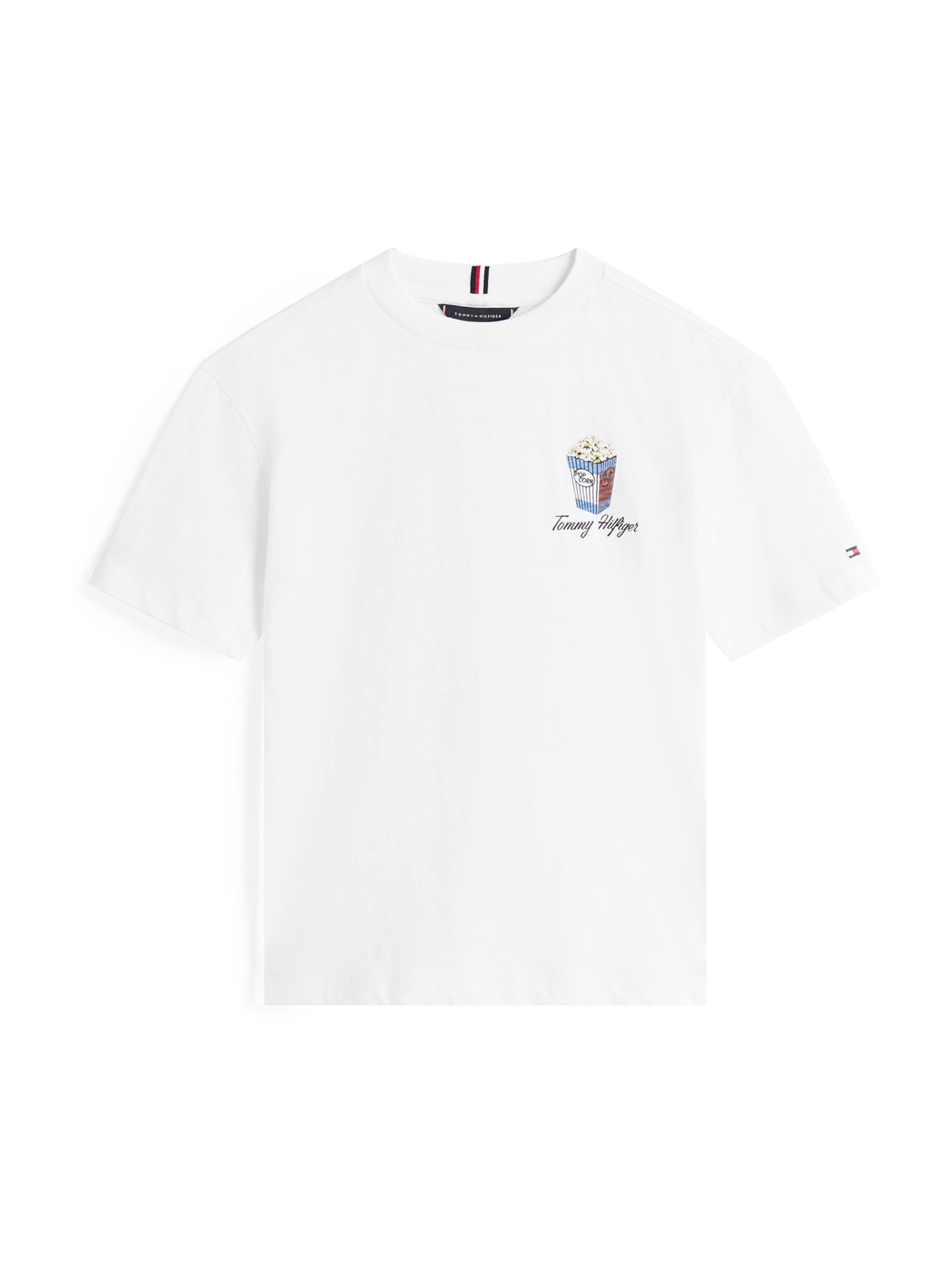 TOMMY HILFIGER Футболка в Белый: спереди