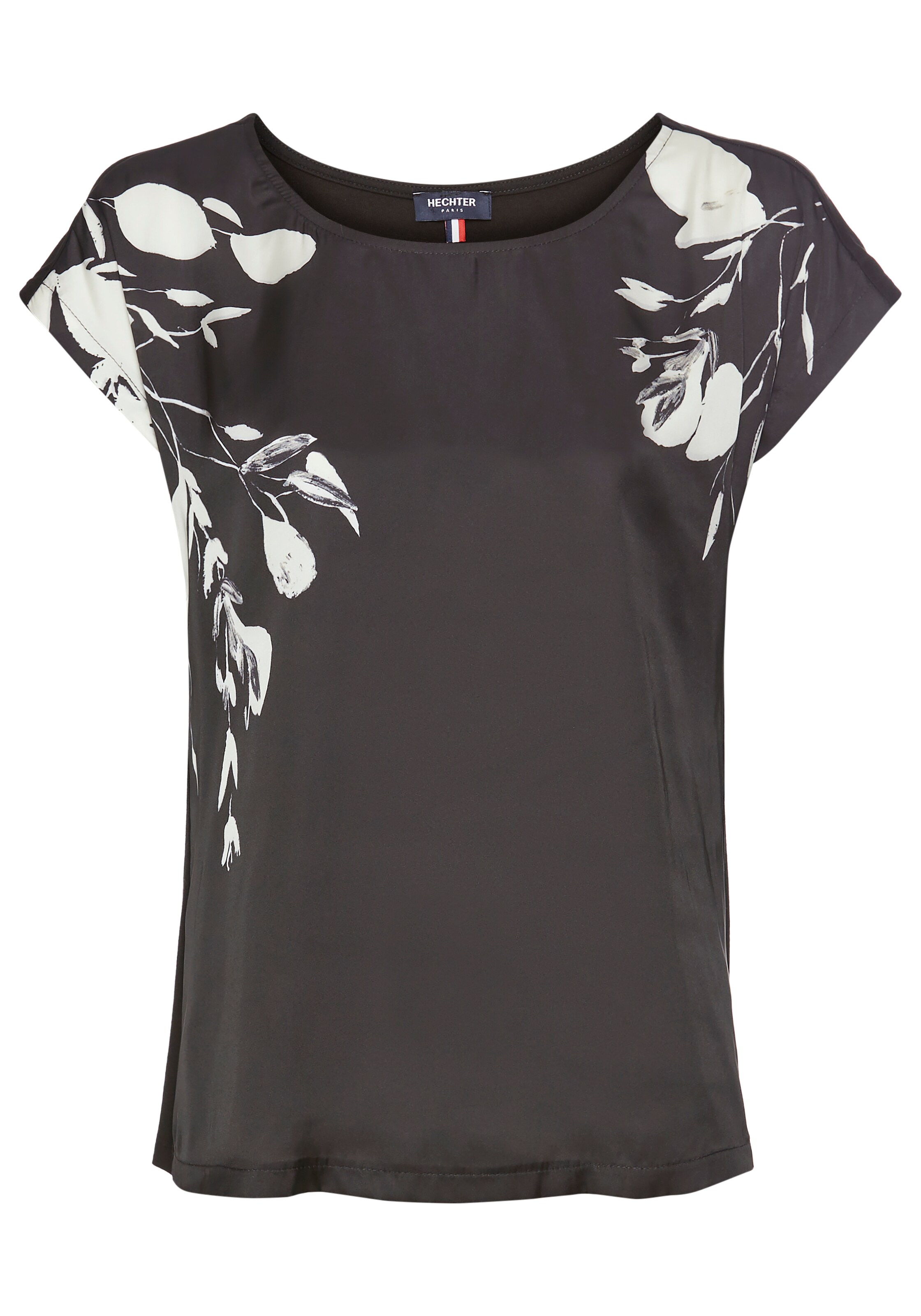 HECHTER PARIS Blouse in Black: front