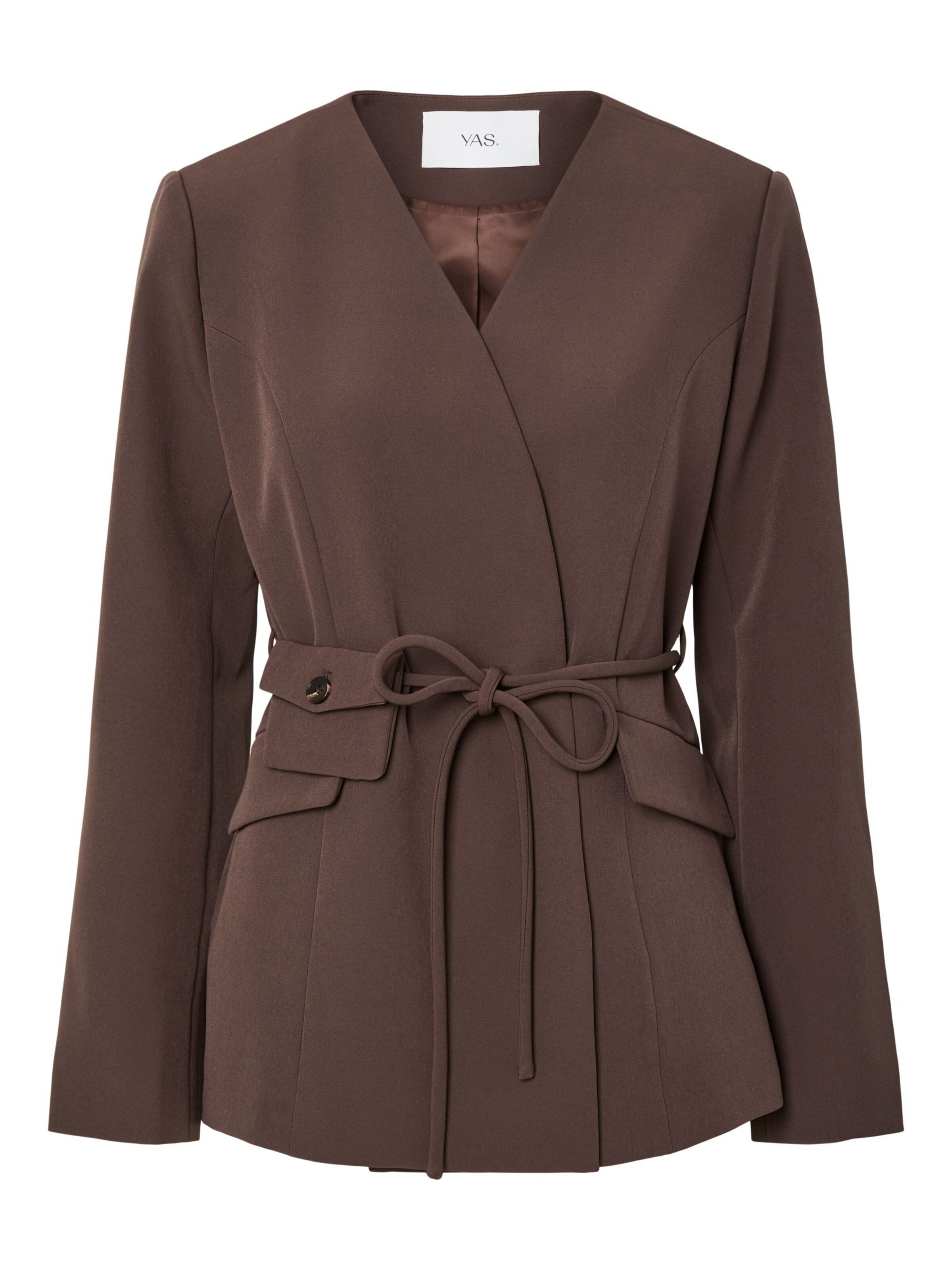 YAS Blazer 'YASLuri' i brun, Produktvisning