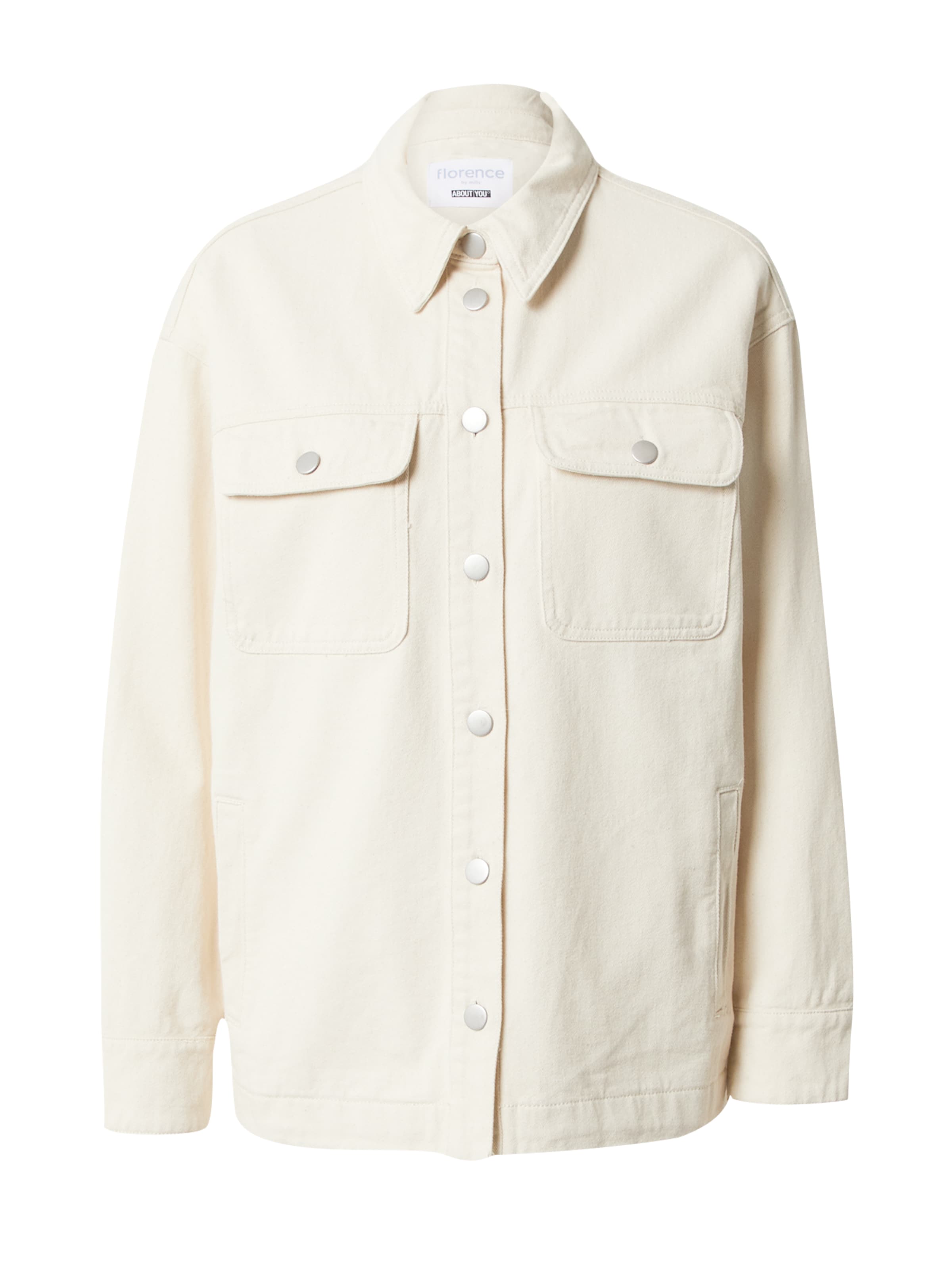 florence by mills exclusive for ABOUT YOU - Chaqueta de entretiempo ' Breeze Block' en beige: frente