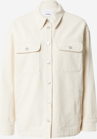 florence by mills exclusive for ABOUT YOU Between-Season Jacket ' Breeze Block' in Beige: front