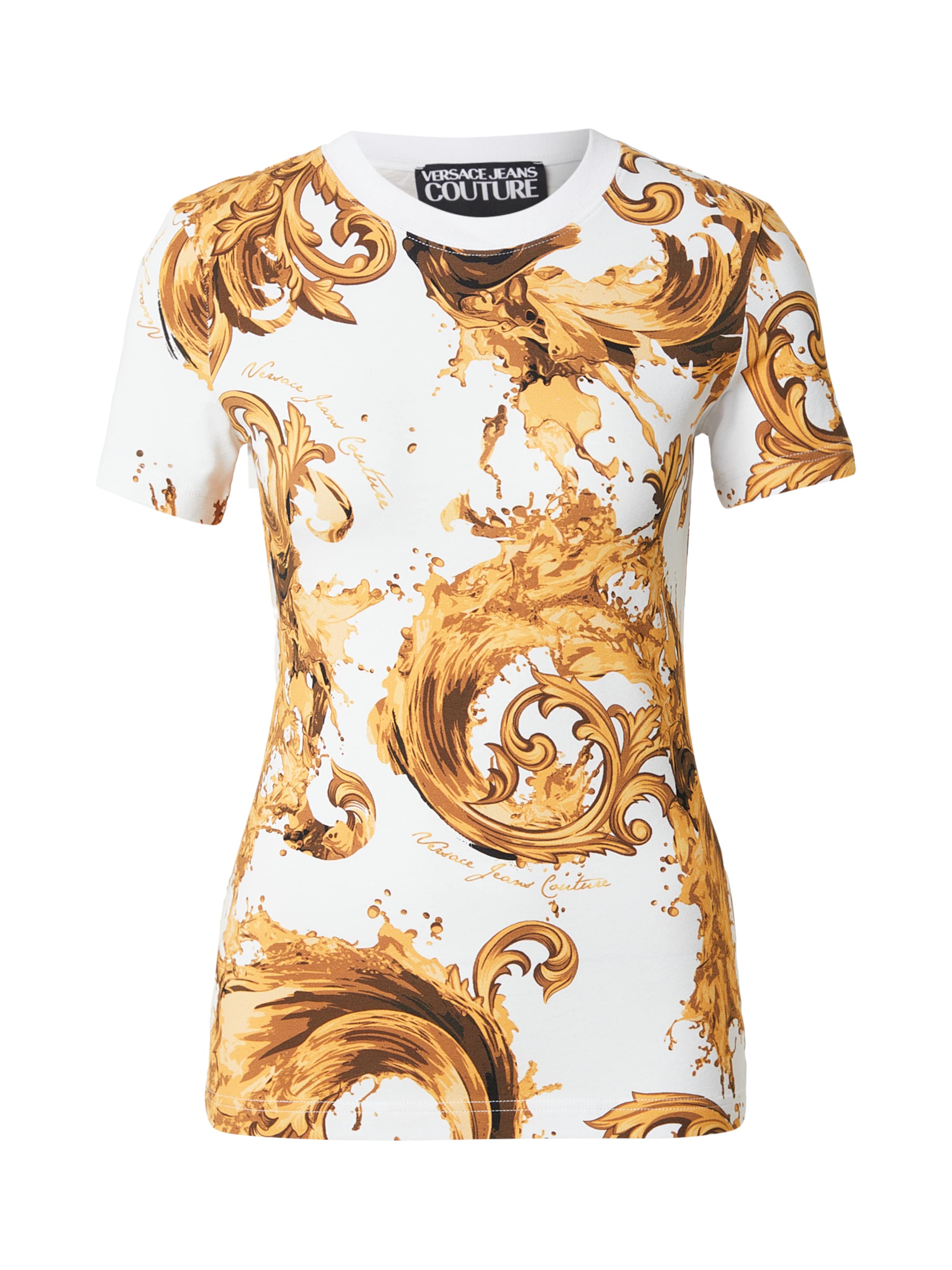 balta Versace Jeans Couture Marškinėliai: priekis