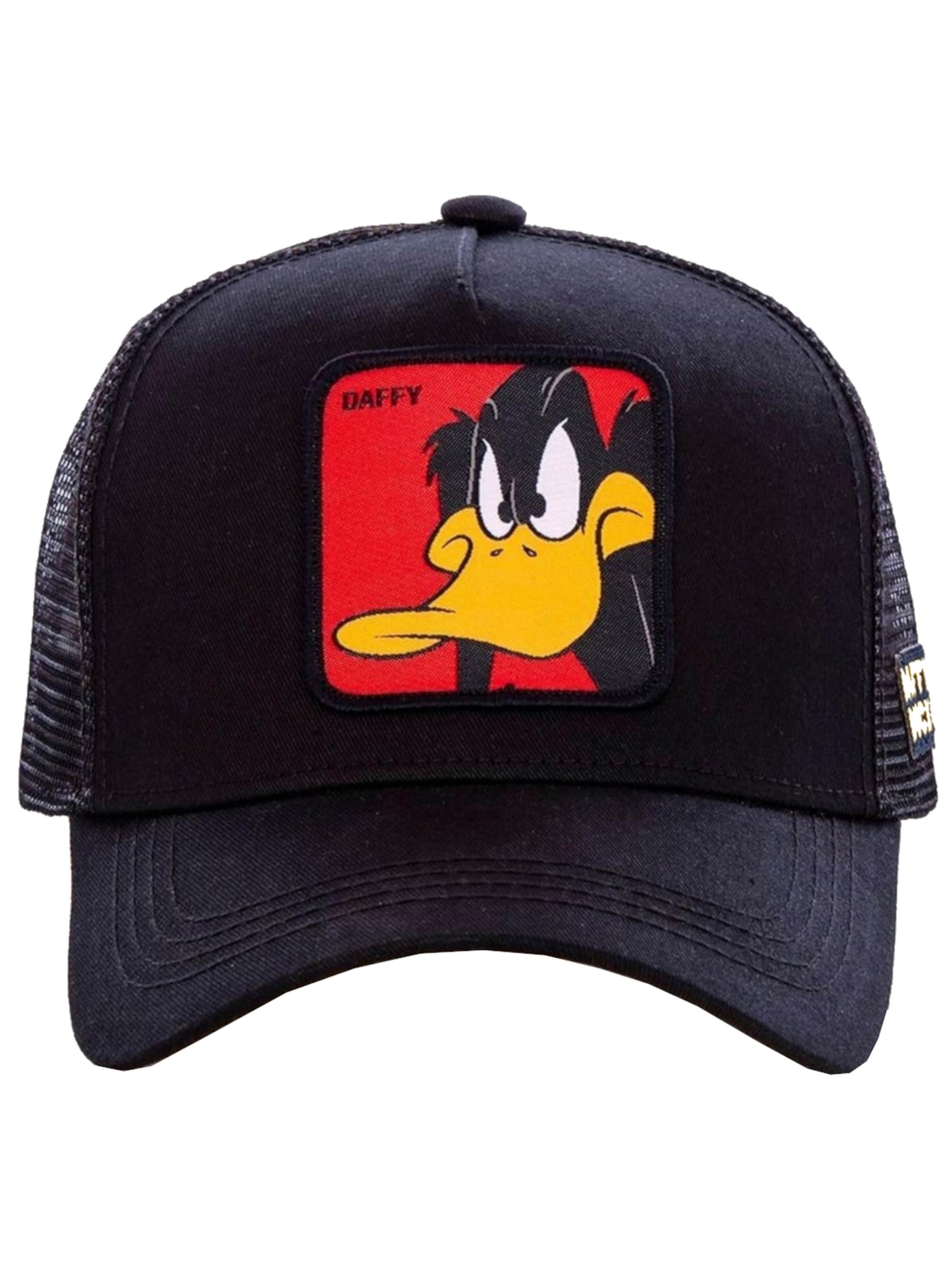 Capslab Cap 'Looney Tunes Daffy Duck' in Black