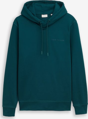TOM TAILOR Свитшот в Зеленый: спереди